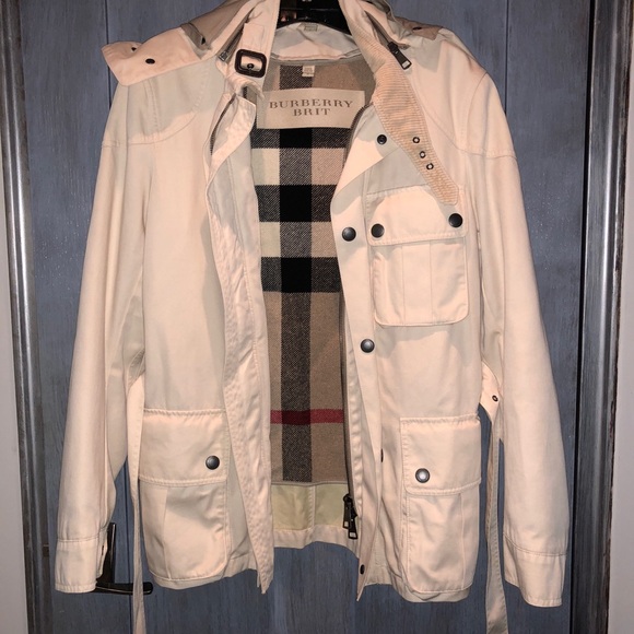 Burberry Other - BURBERRY BRIT Hooded Coat Detachable Sweater